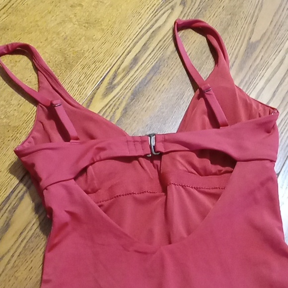 Andie Womens Bathing Suit XS EXTRA SMALL TAHITI CHILI PEPPER One Piece RED RUST - Picture 6 of 8